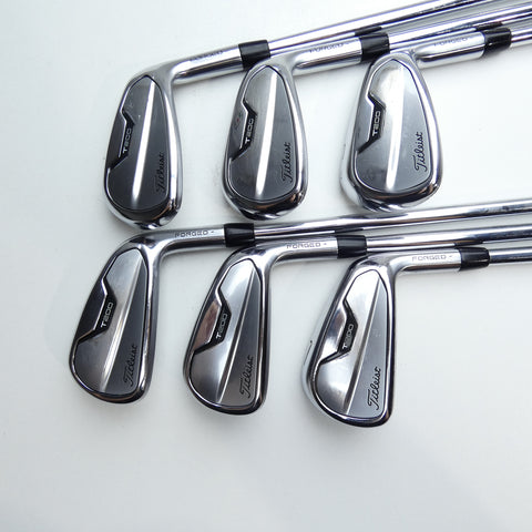 Used Titleist T200 2021 Iron Set / 5 - PW / Stiff Flex