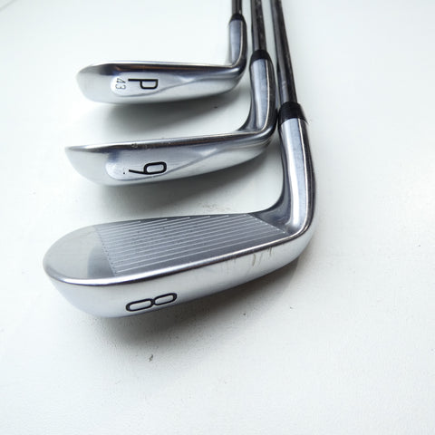 Used Titleist T200 2021 Iron Set / 5 - PW / Stiff Flex