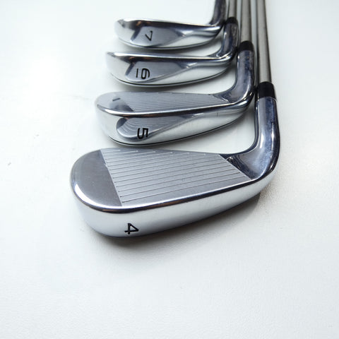 Used Callaway Rogue ST Pro Iron Set / 4 - PW / Stiff Flex