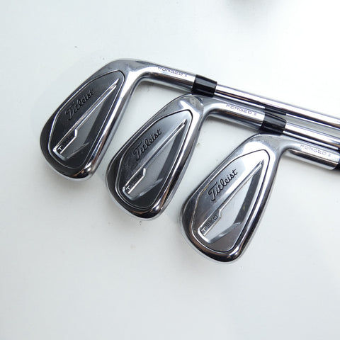 Used Titleist T350 2023 Iron Set / 7 - PW + 48° / Regular Flex