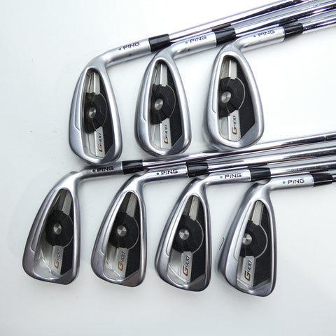 Used Ping G400 Iron Set / 4 - PW / Regular Flex