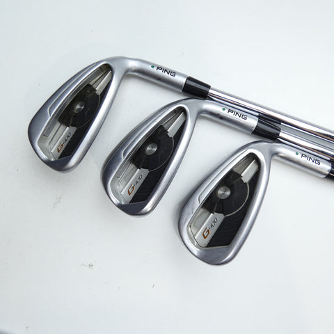Used Ping G400 Iron Set / 4 - PW / Regular Flex