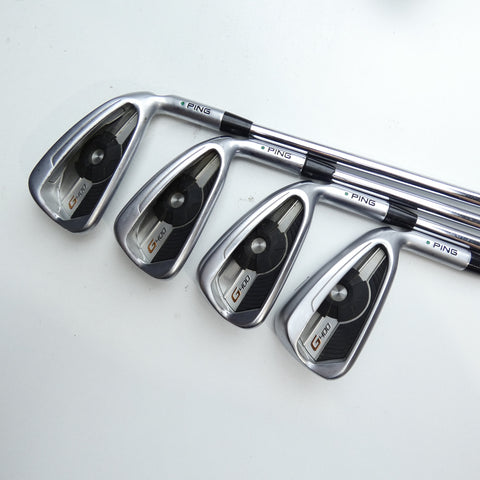 Used Ping G400 Iron Set / 4 - PW / Regular Flex