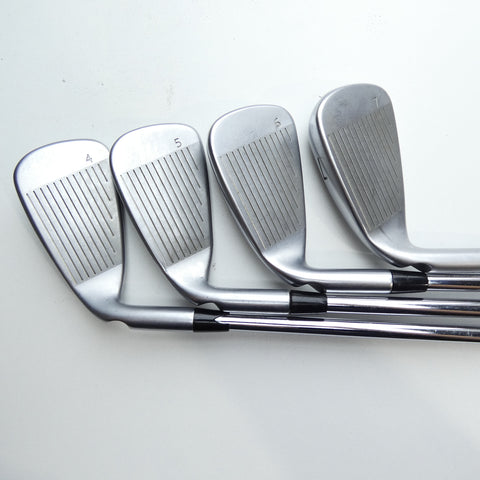 Used Ping G400 Iron Set / 4 - PW / Regular Flex