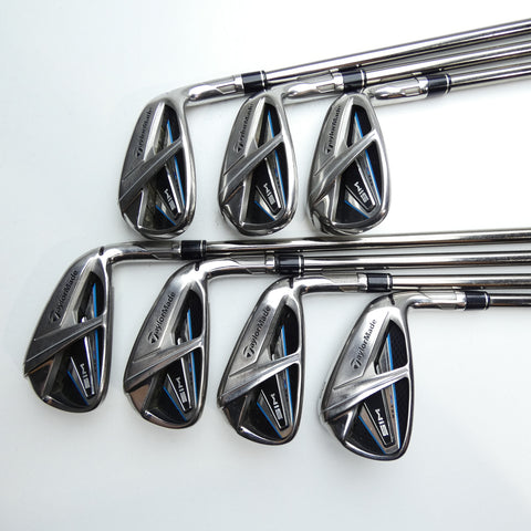 Used TaylorMade SIM Max Iron Set / 5 - PW + AW / Regular Flex