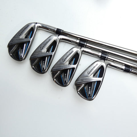 Used TaylorMade SIM Max Iron Set / 5 - PW + AW / Regular Flex