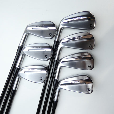 Used TaylorMade P790 2025 Iron Set / 4 - PW / Stiff Flex / Left-Handed