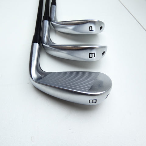 Used TaylorMade P790 2025 Iron Set / 4 - PW / Stiff Flex / Left-Handed