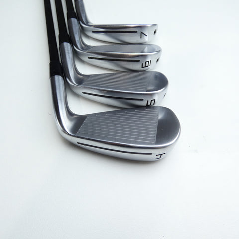 Used TaylorMade P790 2025 Iron Set / 4 - PW / Stiff Flex / Left-Handed