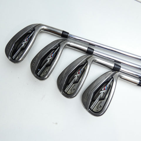 Used Callaway XR Pro Iron Set / 4 - PW + AW / Regular Flex