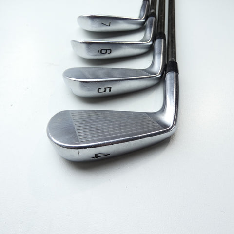 Used Mizuno JPX 921 Tour Iron Set / 4 - PW / Stiff Flex