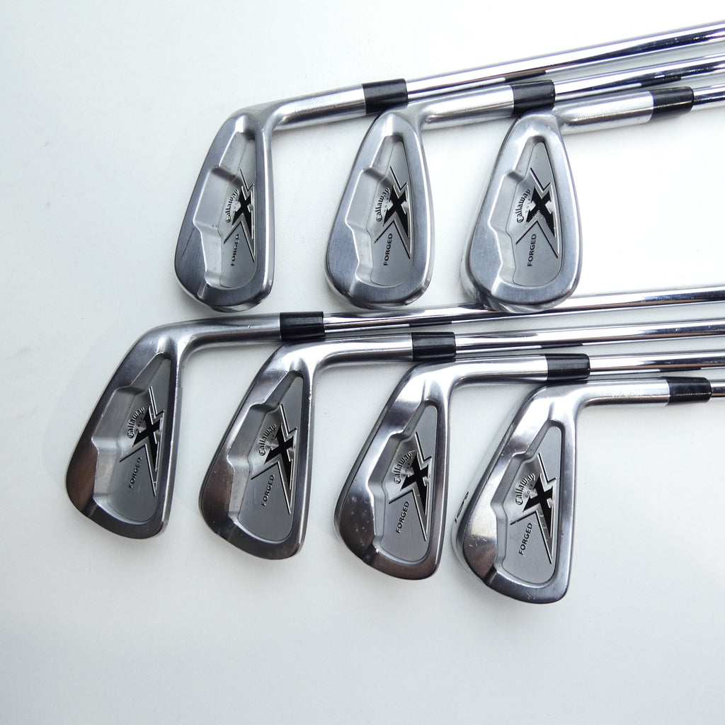 Used Callaway X Forged 2007 Iron Set / 3 - 9 IRON / X-Stiff Flex