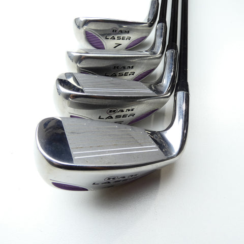 Used RAM Laser Iron Set / 4 - SW / Ladies Flex