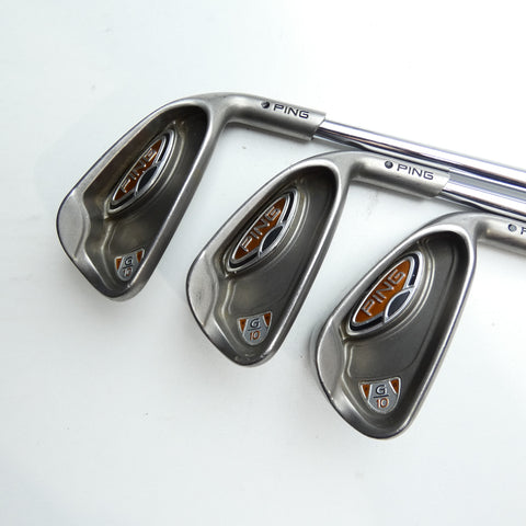 Used Ping G10 Iron Set / 7 - SW / Regular Flex