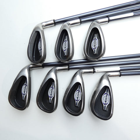 Used Callaway Big Bertha 2002 Iron Set / 6 - SW + GW / Ladies Flex