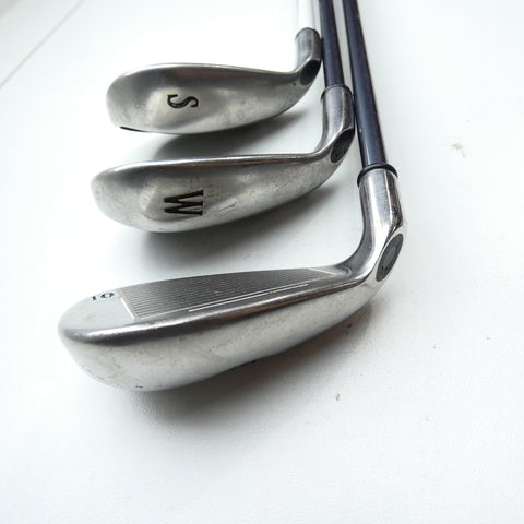 Used Callaway Big Bertha 2002 Iron Set / 6 - SW + GW / Ladies Flex
