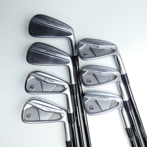 Used TaylorMade P770 & P7CB 2024 Iron Set / 4 - PW / Stiff Flex