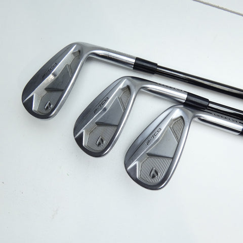 Used TaylorMade P770 & P7CB 2024 Iron Set / 4 - PW / Stiff Flex