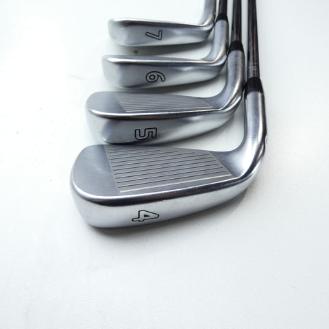 Used Ping i210 & iBlade Combo Iron Set / 4 - PW / Stiff Flex