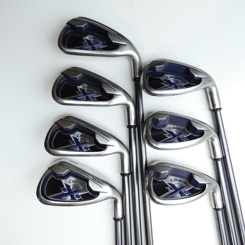 Used Callaway X-20 Iron Set / 5 - PW / Regular Flex