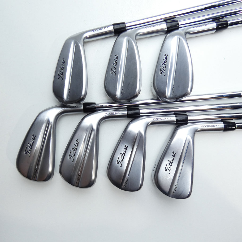 Used Titleist T350 & T250 2025 Combo Iron Set / 4 - PW / Regular Flex