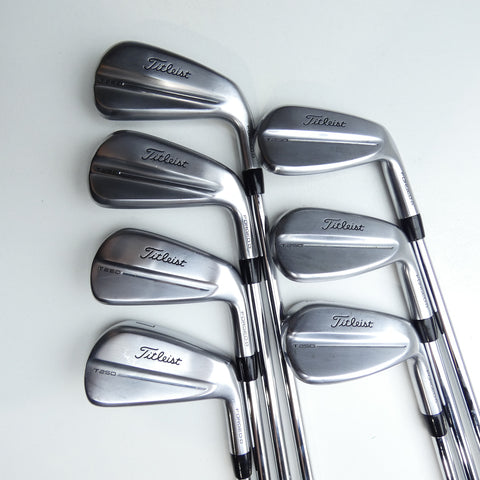 Used Titleist T350 & T250 2025 Combo Iron Set / 4 - PW / Regular Flex