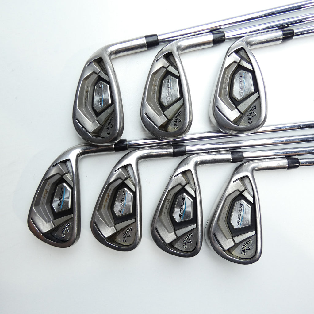 Used Callaway Rogue Iron Set / 4 - PW / Regular Flex