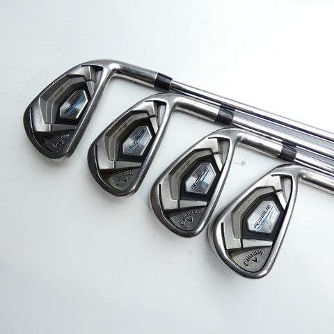 Used Callaway Rogue Iron Set / 4 - PW / Regular Flex