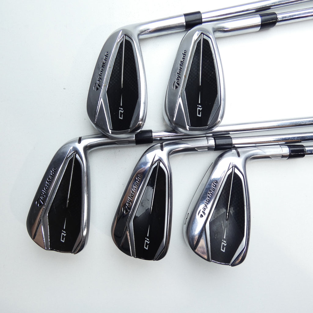 Used TaylorMade Qi Iron Set / 6 - PW / Stiff Flex