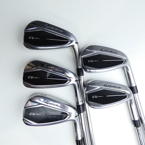 Used TaylorMade Qi Iron Set / 6 - PW / Stiff Flex