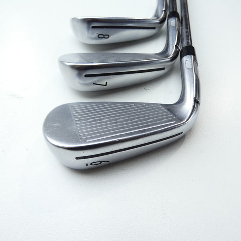 Used TaylorMade Qi Iron Set / 6 - PW / Stiff Flex