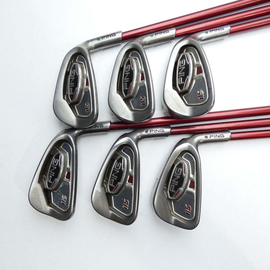 Used Ping i15 Iron Set / 5 - PW / Regular Flex