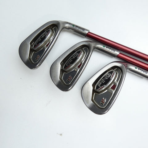 Used Ping i15 Iron Set / 5 - PW / Regular Flex