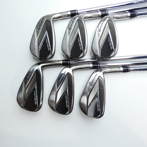 Used TaylorMade Stealth Iron Set / 5 - PW / Regular Flex