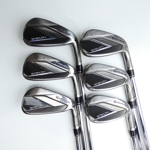 Used TaylorMade Stealth Iron Set / 5 - PW / Regular Flex