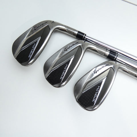 Used TaylorMade Stealth Iron Set / 5 - PW / Regular Flex