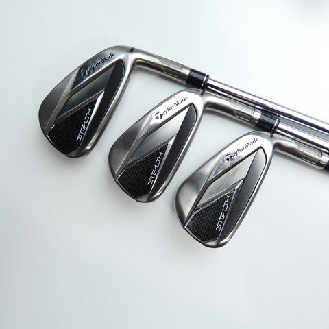 Used TaylorMade Stealth Iron Set / 5 - PW / Regular Flex