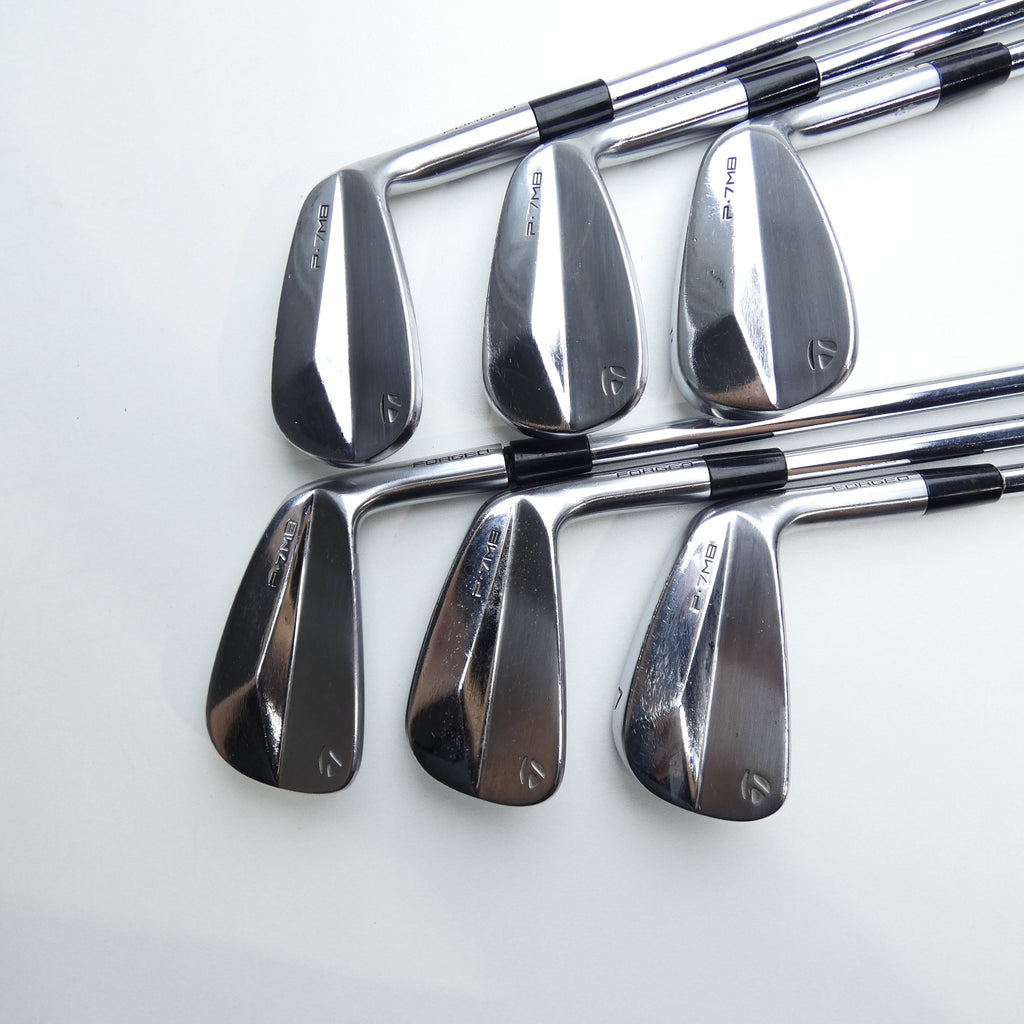 Used TaylorMade P7MB 2020 Iron Set / 5 - PW / Stiff Flex