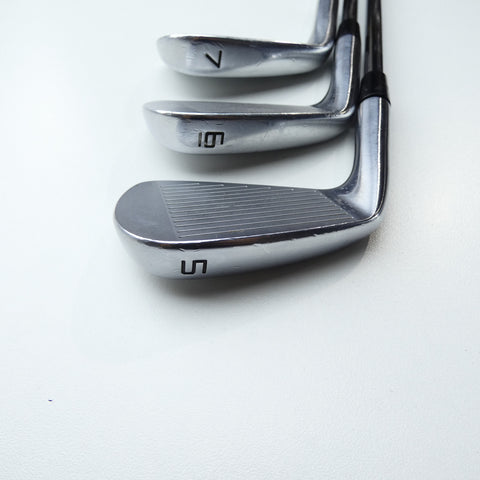 Used TaylorMade P7MB 2020 Iron Set / 5 - PW / Stiff Flex
