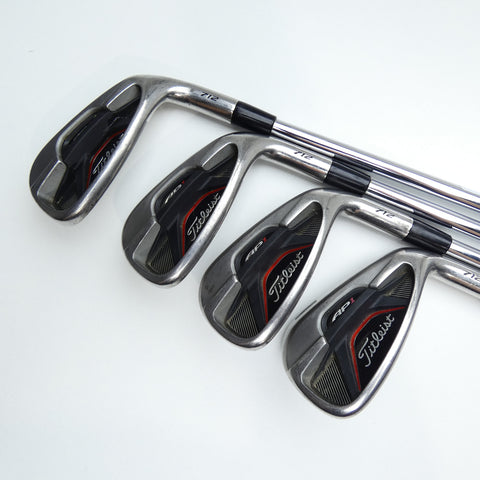 Used Titleist AP1 712 Iron Set / 4 - PW + GW / Regular Flex