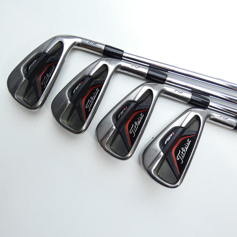 Used Titleist AP1 712 Iron Set / 4 - PW + GW / Regular Flex