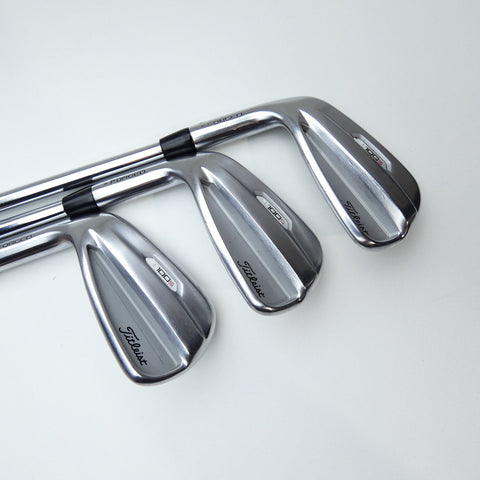 Used Titleist T100S 2021 Iron Set / 4 - PW / Stiff Flex / Left-Handed