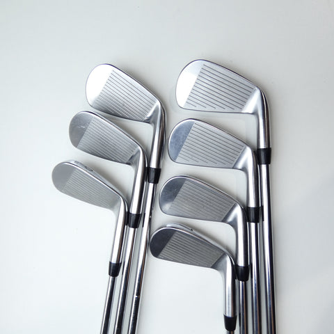 Used Titleist T100S 2021 Iron Set / 4 - PW / Stiff Flex / Left-Handed