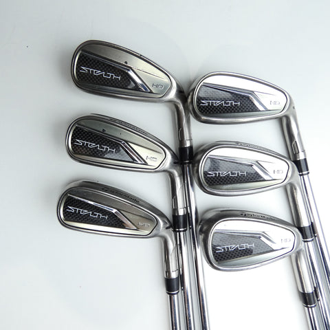 Used TaylorMade Stealth HD Iron Set / 5 - PW / Regular Flex