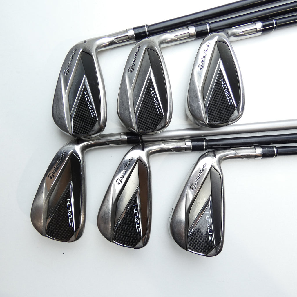 Used TaylorMade Stealth Iron Set / 5 - PW / Ladies Flex