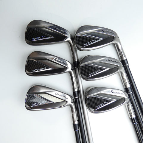 Used TaylorMade Stealth Iron Set / 5 - PW / Ladies Flex