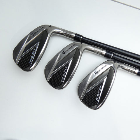 Used TaylorMade Stealth Iron Set / 5 - PW / Ladies Flex