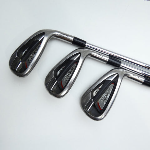 Used Titleist AP1 714 Iron Set / 4 - PW / Regular Flex