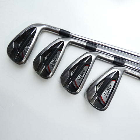 Used Titleist AP1 714 Iron Set / 4 - PW / Regular Flex