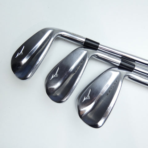 Used Mizuno MP-20 HMB Iron Set / 4 - PW / Stiff Flex